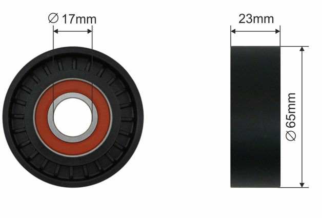 Keilrippenriemen Spannrolle